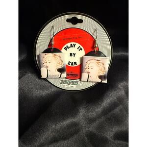 Vintage 1990 Boy Toy MADONNA Record Earrings Vogue New